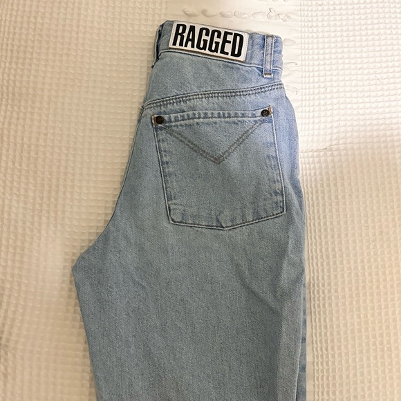 Ragged jeans blue - Picture 2 of 4
